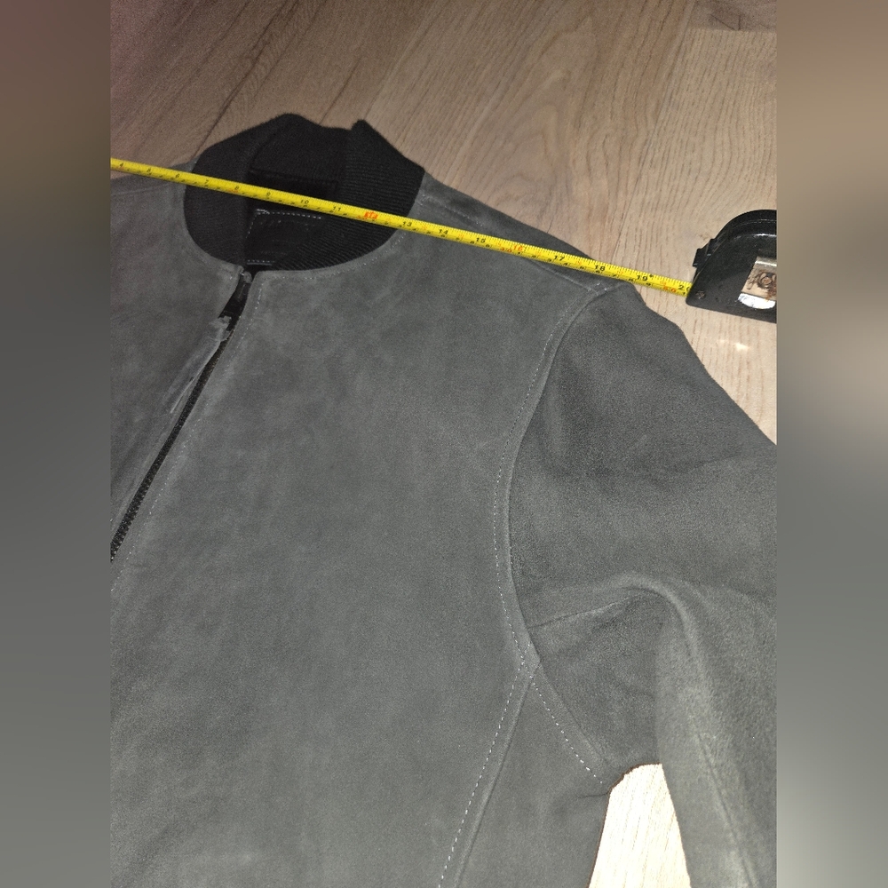 Last Wolf suede bomber jacket - Picture 5 of 8